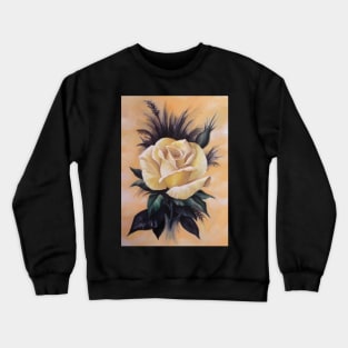 Yellow Rose Crewneck Sweatshirt